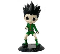 REOZIGN GON Freecss Figure, Killua ZOLDYCK, Cute Big Eyes Standing Action Figures 14Cm/5.5 Inch Handmade PVC Statue Gifts (b)