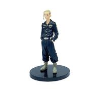 REOZIGN Hanagaki Mikey Draken Matsuno Chifuyu Baji Keisuke Figure Standing Combat Figures 17cm PVC Craft Model Gift (a)