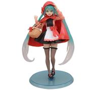 REOZIGN Hatsune Figurine Red Riding Hood Standing Action Figures Hatsune 18 Cm/7.1 Inch PVC Craft Souvenirs for Anime Fans Gifts