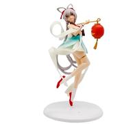 REOZIGN Hatsune Luo Tianyi Figure, Standing Lantern Chang'e Luo Tianyi Swan Ballet Hatsune Anime Figures 22 cm/8.7 Inch Status Statue Model (B)
