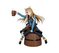 REOZIGN Holo Figure, Sitting on a Holo in Barrel Removing a Glass Figurine 15 cm/5.9 Inches PVC Craft Souvenirs for Anime Fans Gifts