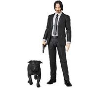 REOZIGN John Wick Figurine Holding Gun Suit John Wick Action Figures 16Cm/6.3 Inch PVC Statue Model Ornament Gifts