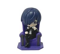 REOZIGN Makoto Yuki Figure, Amamiya Ren, YU Narukami, Sitting Action Figures, 8cm, Handmade Model, Game Character, Decoration, Gift (c)