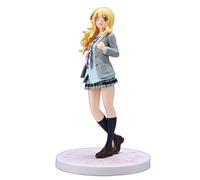 REOZIGN Miyazono Figurine Kaori Miyazono Uniform Action Figures 18 cm Handmade PVC Cosplay Souvenir for Anime Fans