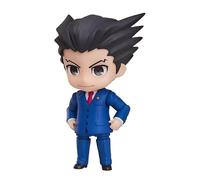 REOZIGN Phoenix Wright, Miles Edgeworth, Version Q Animated Figures Face Replacement Mobiles 10 cm/3.9 Inches PVC Model Craft Gift (B)