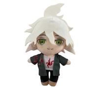 REOZIGN Plush Nanami Chiaki, Komaeda Nagito, Kokichi Oma, Q Version, 20 Cm, Anime Statue, Office Decoration, Craft, Gift for Anime Fans (a)