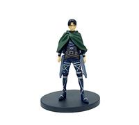 REOZIGN Rival Figure, Soldier Uniform Standing Rival Rival Ackerman Figurine 16 cm/6.3 Inches Handmade PVC Statue Model Ornament Gifts