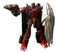 REOZIGN Sentinel Prime Action Figure, 20cm Battle Figure, PVC Anime Handmade Character Model, Collectible Statue, Craft Gift
