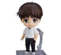 REOZIGN Shinji Ikari Figure, Kaworu Nagisa Figure, Q Version, Replacement Face 10 Cm PVC Handmade, Collectible Craft Gift (a)