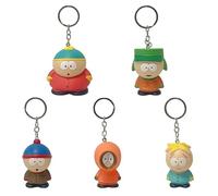REOZIGN Stan Marsh, Kyle Broflovski, Trey Parker, Kenny Figure, 5 Pieces Version Q Standing Model Handmade Decoration for Anime Fans Gift (c)