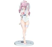 REOZIGN Tsukiyomi AI Figurine Nurse Trainee Angels Demons Tsukiyomi AI Action Figure 26Cm/10.2 PVC Character Handmade Ornament Gifts (White)