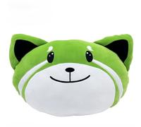 REOZIGN Weeknd Kiss Land Soft Toy, Green Fox Pillow, 22 cm Short Plush Doll, PP Cotton, Cosplay, Crafts, Gifts for Anime Fans
