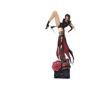 REOZIGN Yor Forger Figurine Kicking Yor Forger 32cm PVC Handmade Collectible Souvenir Figurine for Anime Fans