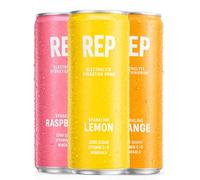 REP Hydration Drink with Electrolytes & Vitamins | Zero Sugar | Vitamin C, D, B12, Sodium, Potassium, Magnesium & Zinc | Low Calorie | Caffeine Free | 12 x 330ml Cans (Mixed Pack)