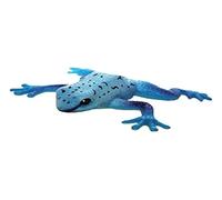 Rep Pals - Blue Poison Arrow Dark Frog, Stretchy Toy from Deluxebase. Super stretchy animal replicas that feel real, great for kids