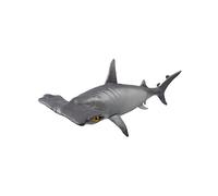 Rep Pals - Stretchy Hammerhead Shark Toy by Deluxebase. Animal Shaped Squishy Sensory Fidget Toys, Stress Relief Squeeze Figure, Soft Flexible Rubber, Fun Fantasy Gift for Kids