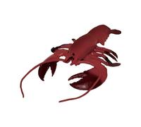 Rep Pals - Stretchy Lobster Toy by Deluxebase. Animal Shaped Squishy Sensory Fidget Toys, Stress Relief Squeeze Figure, Soft Flexible Rubber, Fun Fantasy Gift for Kids