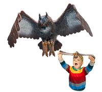 Rep Pals - Stretchy Long Eared Owl Toy by Deluxebase. Animal Shaped Squishy Sensory Fidget Toys, Stress Relief Squeeze Figure, Soft Flexible Rubber, Fun Fantasy Gift for Kids