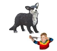 Rep Pals - Stretchy Wolf Toy by Deluxebase. Animal Shaped Squishy Sensory Fidget Toys, Stress Relief Squeeze Figure, Soft Flexible Rubber, Fun Fantasy Gift for Kids