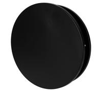Repa Market 100 mm / 4 inch Black Plastic Air Vent Diffuser - HVAC Duct Air Intake and Exhaust Circular Vent Cover - Adjustable Vent for Home - Wall & Ceiling Airflow Diffuser - AC Closable Vent Cover