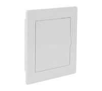 Repa Market 100 x 100 mm Plasterboard Access Panel - White Plastic Inspection Hatch for Walls & Ceilings, Bath Panel & Fuse Box Cover Cabinet, Access Hatch, Easy Install for Plumbing & Electrical