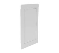 Repa Market 100 x 200 mm Plasterboard Access Panel - White Plastic Inspection Hatch for Walls & Ceilings, Bath Panel & Fuse Box Cover Cabinet, Access Hatch, Easy Install for Plumbing & Electrical