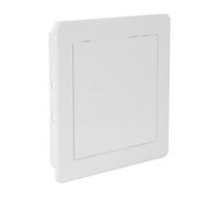 Repa Market 150 x 150 mm Plasterboard Access Panel - White Plastic Inspection Hatch for Walls & Ceilings, Bath Panel & Fuse Box Cover Cabinet, Access Hatch, Easy Install for Plumbing & Electrical