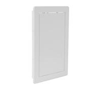 Repa Market 150 x 250 mm Plasterboard Access Panel - White Plastic Inspection Hatch for Walls & Ceilings, Bath Panel & Fuse Box Cover Cabinet, Access Hatch, Easy Install for Plumbing & Electrical
