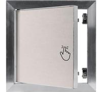 Repa Market 200 x 200 mm Plasterboard Access Panel - Aluminium Inspection Hatch for Walls & Ceilings, Bath Panel & Fuse Box Cover Cabinet, Tile Access Hatch, Easy Install for Plumbing & Electrical