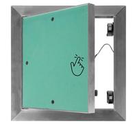 Repa Market 200 x 200 mm Plasterboard Access Panel - Aluminium Inspection Hatch for Walls & Ceilings, Bath Panel & Fuse Box Cover Cabinet, Tile Access Hatch, Easy Install for Plumbing & Electrical