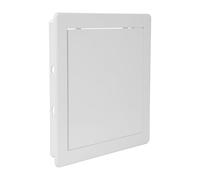 Repa Market 200 x 200 mm Plasterboard Access Panel - White Plastic Inspection Hatch for Walls & Ceilings, Bath Panel & Fuse Box Cover Cabinet, Access Hatch, Easy Install for Plumbing & Electrical