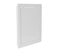 Repa Market 200 x 250 mm Plasterboard Access Panel - White Plastic Inspection Hatch for Walls & Ceilings, Bath Panel & Fuse Box Cover Cabinet, Access Hatch, Easy Install for Plumbing & Electrical