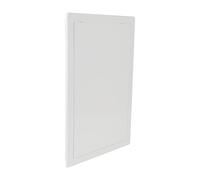 Repa Market 250 x 400 mm Plasterboard Access Panel - White Plastic Inspection Hatch for Walls & Ceilings, Bath Panel & Fuse Box Cover Cabinet, Access Hatch, Easy Install for Plumbing & Electrical