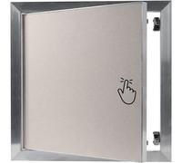 Repa Market 300 x 300 mm Plasterboard Access Panel - Aluminium Inspection Hatch for Walls & Ceilings, Bath Panel & Fuse Box Cover Cabinet, Tile Access Hatch, Easy Install for Plumbing & Electrical