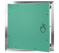 Repa Market 400 x 400 mm Plasterboard Access Panel - Aluminium Inspection Hatch for Walls & Ceilings, Bath Panel & Fuse Box Cover Cabinet, Tile Access Hatch, Easy Install for Plumbing & Electrical