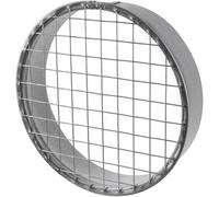 Repa Market 6" Inch / 150mm Duct Cover - Galvanized Steel Round Duct Cap with Mesh Screen - HVAC Exhaust or Intake Vent - Exterior Pipe Air Outlet - Metal End Plug - Ducting Cap