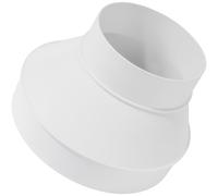 Repa Market 6 to 4 Inch / 150 to 100 mm Plastic Round Duct Reducer - Fitting Pipe Increaser PVC DWV (Drain, Waste and Vent) Reducing Coupling