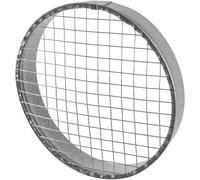 Repa Market 8" Inch / 200mm Duct Cover - Galvanized Steel Round Duct Cap with Mesh Screen - HVAC Exhaust or Intake Vent - Exterior Pipe Air Outlet - Metal End Plug - Ducting Cap