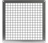 Repa Market 8" x 8" Inch / 200 x 200 mm Galvanized Steel Rectangular Crawl Space Vent Grid - Inlet Outlet Ventilation Guard - Universal Metal Air Supply Exhaust Protection Mesh - Durable Duct Grille