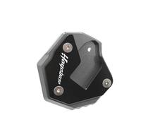 Repackage For GSX1300R HAYABUSA 1999-2024 Side Stand Extension Pad Foot Kickstand Enlarger Support Plate(Gray)