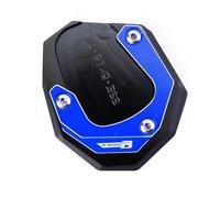 Repackage For K1600B K1600GT K1600 GTL 2017-2023 (Not Fit 2011-2016) Kickstand Extension Foot Side Stand Enlarge Pad(Blue)