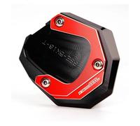 Repackage For K1600B K1600GT K1600 GTL 2017-2023 (Not Fit 2011-2016) Kickstand Extension Foot Side Stand Enlarge Pad(Red c)