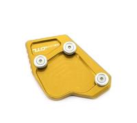 Repackage For K1600GT K1600GTL K 1600GT 1600GTL 1600 GT GTL 2011-2015 Kickstand Plate Side Stand Pad Extension(Gold b)