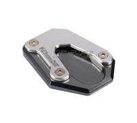 Repackage For V-STORM 800DE VSTROM 800DE 1050DE 2023-2024 Kickstand Foot Side Stand Extension Pad Support Plate Enlarge(Gray)