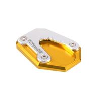 Repackage For V-STORM 800DE VSTROM 800DE 1050DE 2023-2024 Kickstand Foot Side Stand Extension Pad Support Plate Enlarge(Gold)
