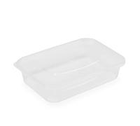 Repackbiz TAKEAWAY FOOD CONTAINERS WITH LIDS MULTIPURPOSE REUSABLE CLEAR PLASTIC BPA FREE(50,500ml)