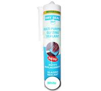 Repair Care International DRY SEAL® Replacement Putty Elastic Glazing Sealant White