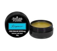 Repair CBD Balm 30g/1000mg - High Strength CBD Muscle Balm for Muscles & Skin - CBD Balm with Organic Hemp Oil, Beeswax, Eucalyptus, Peppermint Essential Oil & Vitamin E
