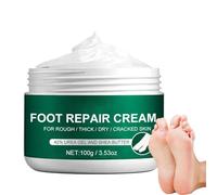 Repair Cream for Cracks in the Heels, Podiatric Lotion 100 g for Foot Cracks - Anti-Callus Scrub with Hydration - Night and Postpedicure Use - for and Fissures