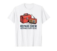 Repair Crew Keeping Stuff Alive Right to Repair T-Shirt